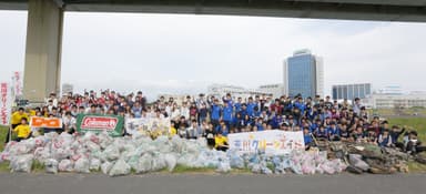 大学対校！ゴミ拾い甲子園　集合写真