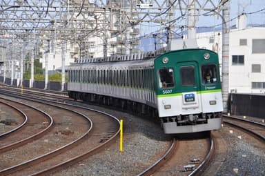 イベントに使用する5000系車両