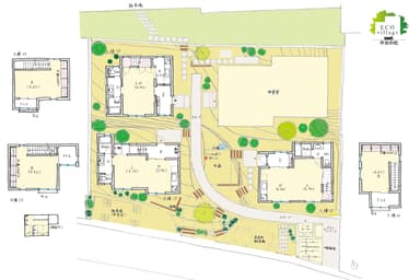 エコヴィレッジnest中台の杜 図面