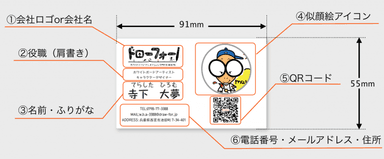 名刺説明