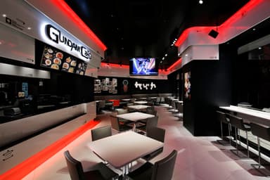 GUNDAM SQUARE_カフェ店内