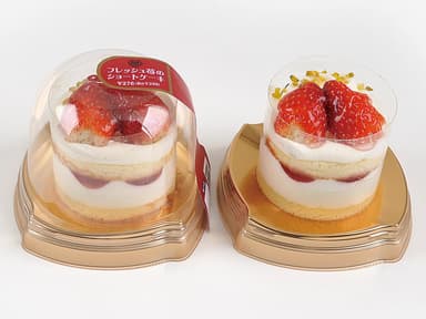 フレッシュ苺のショートケーキ