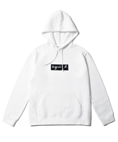 BOX LOGO PARKA／WHITE