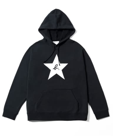 STAR LOGO PARKA／BLACK