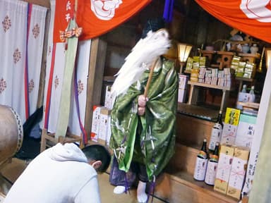 金持神社でご祈祷2