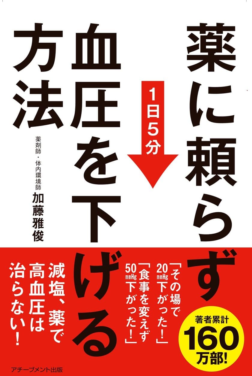 書籍『薬に頼らず血圧を下げる方法』
2017年2月13日発売！
