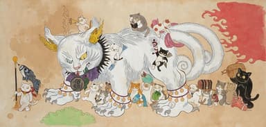 「鬼子母猫百号」石黒亜矢子