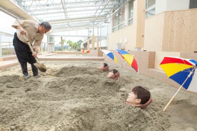 指宿名物「砂むし温泉」