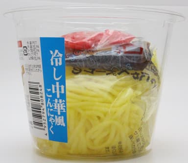 糖質0カロリーオフカップ麺　冷し中華風こんにゃく