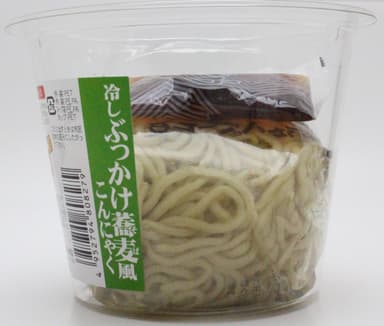 糖質0カロリーオフカップ麺　冷しぶっかけ蕎麦風こんにゃく