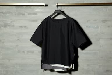 AlexanderLeeChang CORDURA P/O SHIRT カラー：ブラック 価格：￥16&#44;000(税別)