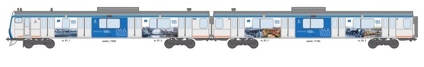 相鉄グループ100周年記念事業　
100周年のラッピング電車とバスを運行　
100周年記念「オリジナルつり革」も登場