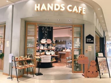 「カピバラさん」×「HANDS CAFE」 外観