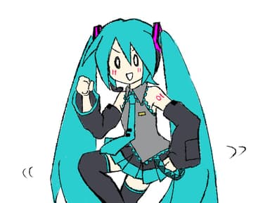 初音ミクぽっぴっぽーサムネイル