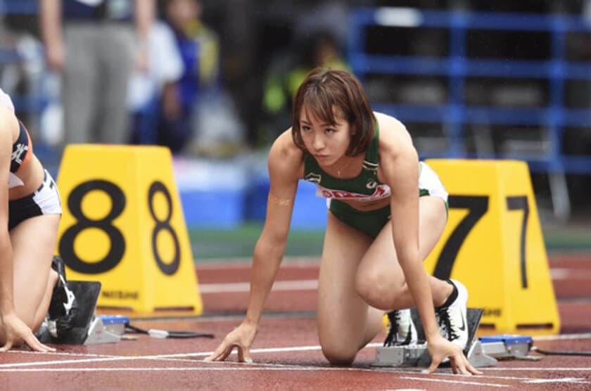 女子100m日本学生チャンピオン 藤森安奈が
ジュエリーを手掛けるAs-meエステールに入社　
「ジュエリー・アスリート」誕生へ！