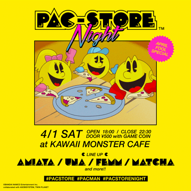 PAC-STORE NIGHT - April Fool Special -