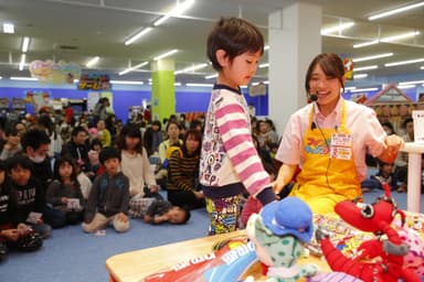 ビンゴ大会の様子