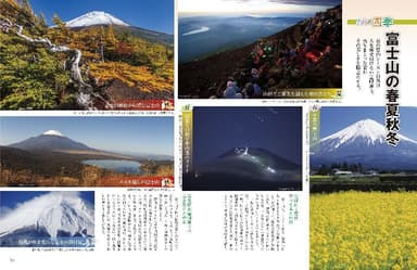 本誌「名峰の四季」