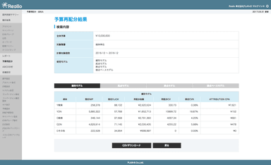 予算再配分画面イメージ