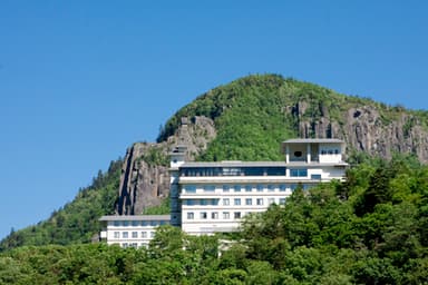 層雲峡朝陽亭