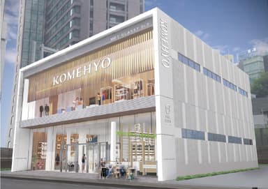 KOMEHYO 名駅店イメージ