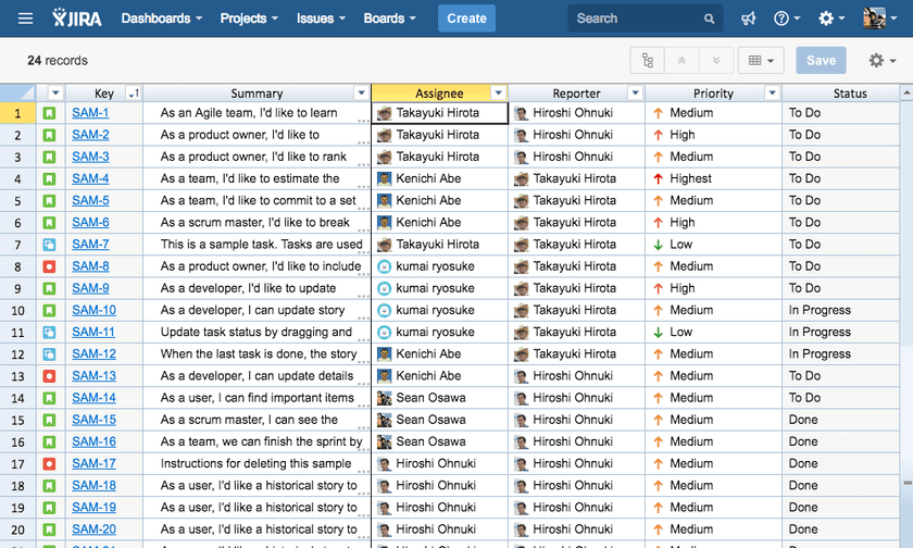 リックソフト、グローバル展開の第一弾として
「Excel like Issue Editor for JIRA Cloud」の提供を開始