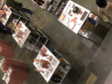 日本の食器・酒器・茶器の販売イベント＠Selfridges本店の様子2