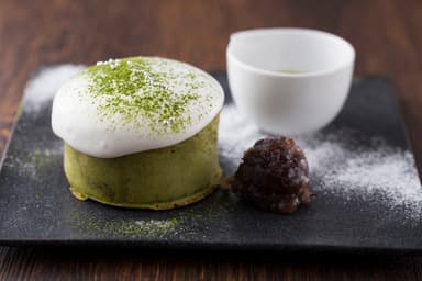 宇治抹茶ホットケーキ 1