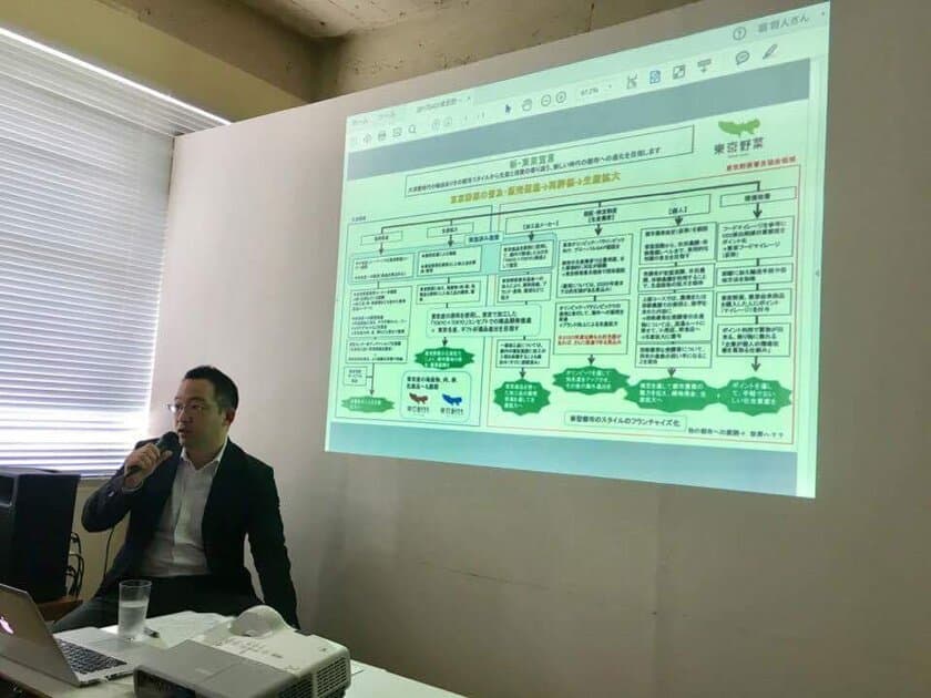 創立一周年を迎えた東京野菜普及協会が総会を開催　
～東京オリンピックにおける食材供給を視野に入れた
G-GAP説明会も同時開催～