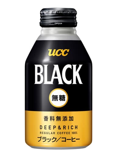 UCC BLACK無糖DEEP＆RICH リキャップ缶275g