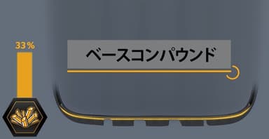 シリカ配合率を33％高めたベースコンパウンド