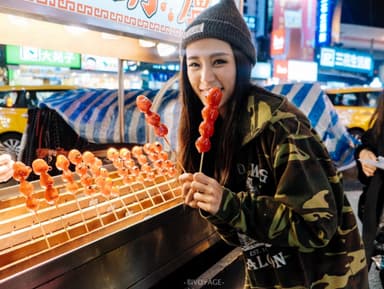 台湾の旅に夜市は欠かせません