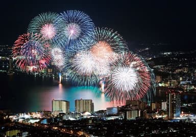 7位　びわ湖大花火大会（滋賀県大津市）