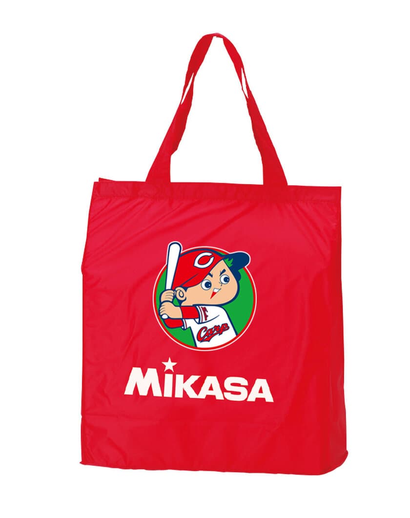 広島東洋カープ×Mikasaが初のコラボバッグを6月1日に発売！
Carpロゴとカープ坊やをデザインした2種類の限定モデル