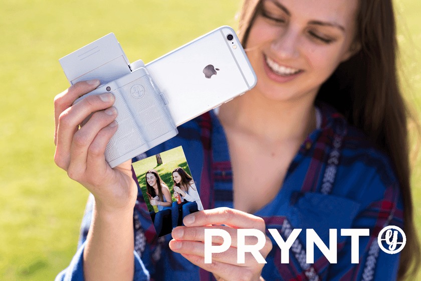 iPhoneで撮影した写真をその場でプリントアウト！
ポケットサイズの夢のプリンター「PRYNT POCKET」　
Makuakeで先行予約を開始　写真はAR動画で再生可能