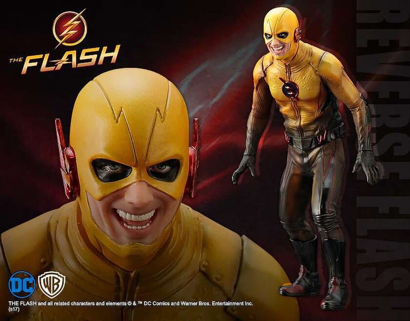 海外アメコミドラマ『THE FLASH/フラッシュ』から、
宿敵「リバース・フラッシュ」がフィギュア化！