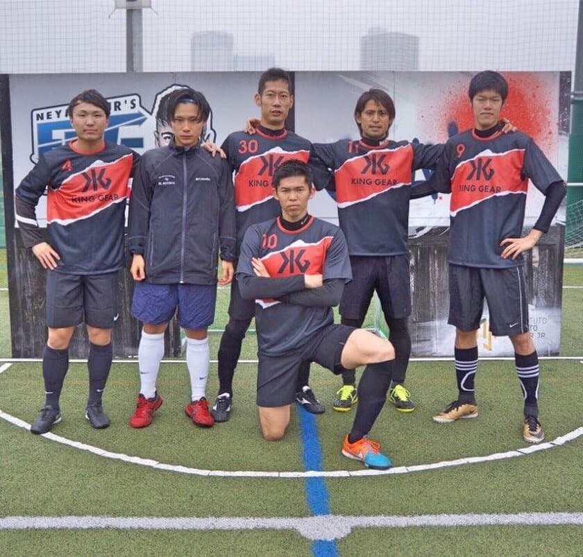 ネイマールとブラジルの地で！東京代表として
「KING GEAR FC」が国内予選に出場！