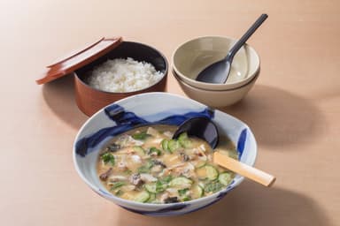 「昔懐かし　鯵の冷や汁」980円税抜