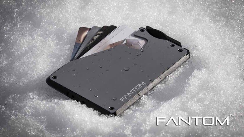 かさばる財布はもういらない?カードタイプに全収納＆クイックアクセス！ FANTOM WALLET が日本上陸。