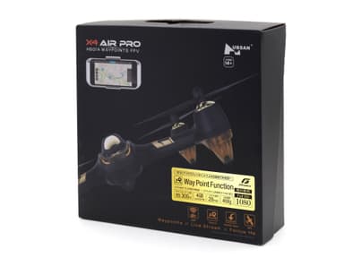 「X4 AIR PRO」製品パッケージ