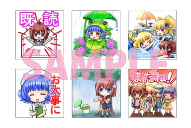 LINEスタンプ「キューポッシュフレンズ壱ver.4」