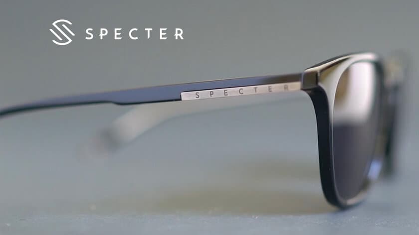 「最先端のデザイン」と「日本の職人技術」が融合した全く新しいサングラス、SPECTER Sunglasses