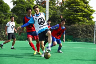 小林選手出場のエキシビションマッチ 1