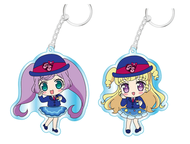 東京駅限定　駅長コーデアクリルキーホルダー／プリズムストーン　プリパラショップ