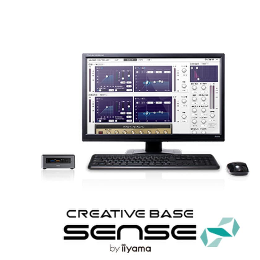 iiyama PC「SENSE∞（センス インフィニティ）」より
ニコ生・YouTuber向けパソコンを発売