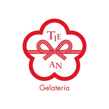 Gelateria TIE-AN ロゴ