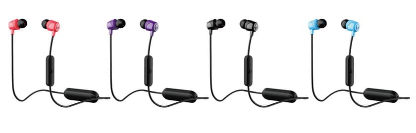 手頃な価格とPOPなカラーが魅力のワイヤレスイヤホン　
Skullcandyが「Jib Wireless」を2017年7月28日(金)に発売