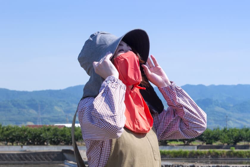 夏の屋外作業で気になる日焼けを対策！農作業衣料ブランド
「のらスタイル」の接触冷感アイテムの販売を強化