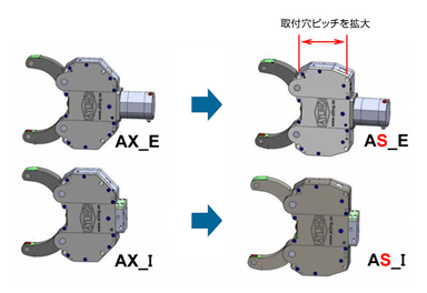 ASシリーズ：取付互換モデル