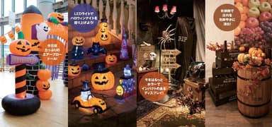 ハロウィン＆秋の本格ディスプレイが多数！